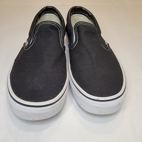 Vans Off The Wall Black & White Slip On Sneaker Size Men's 8 (Women's 9.5) - Picture 3 of 13